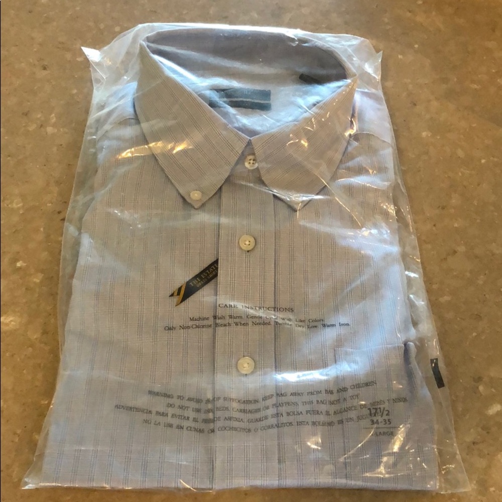 Tags still on Club Room Easy Care Dress Shirt